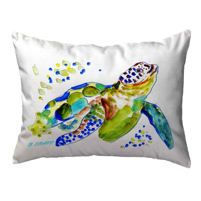 Outdoor Reversible Throw Pillow