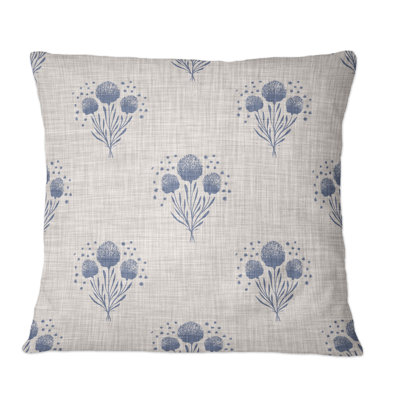 Floral Throw Pillow