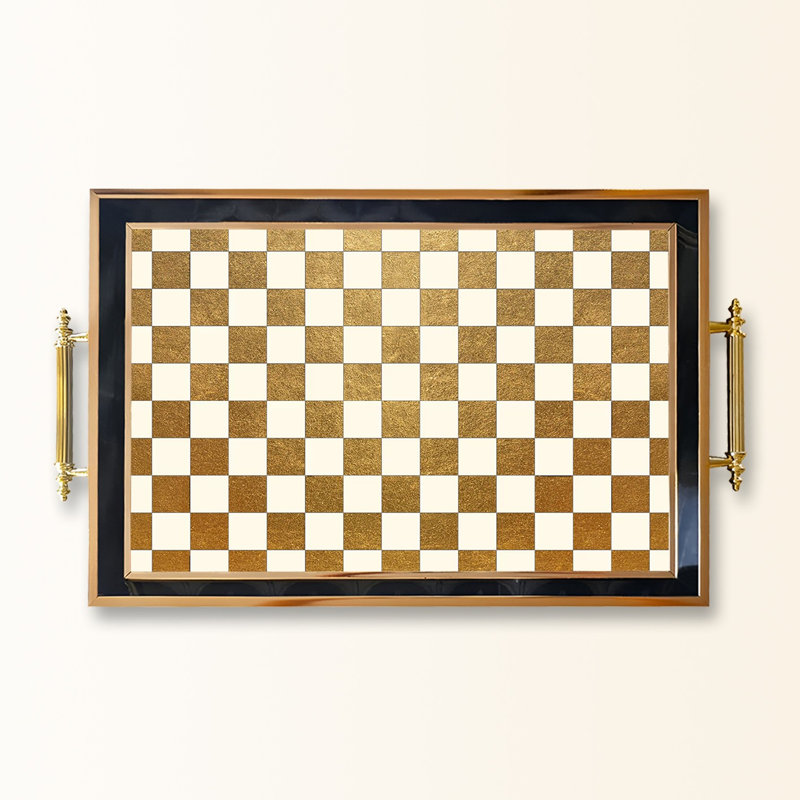 Elegant Glass Tray, 19.7 x 11.4 x 1.4 inches | 100% Durable Glass Construction | Easy to Clean with Damp Cloth | Ideal for Serving, Decorative Display, and Organizing | Stylish Addition to Home Décor