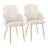 Jaquavia Fabric Upholstered Arm Chair in Cream-411498546-411498549