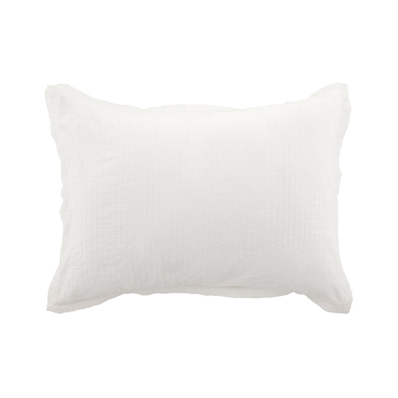 Karina King Sham, Standard/Twin, White