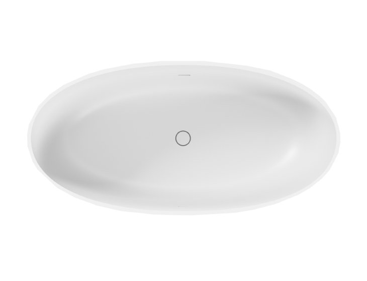 Acquabella Stelvio Air Bath Tub, Gloss White