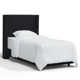 Hanson Upholstered Wingback Bed