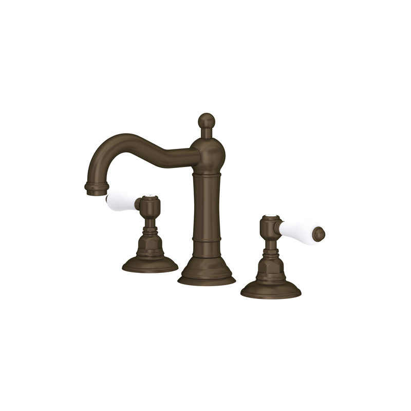 Acqui® Widespread Faucet with Drain Assembly, Tuscan Brass