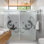 Portes de douche coulissantes en verre l 60 po x H 80 po