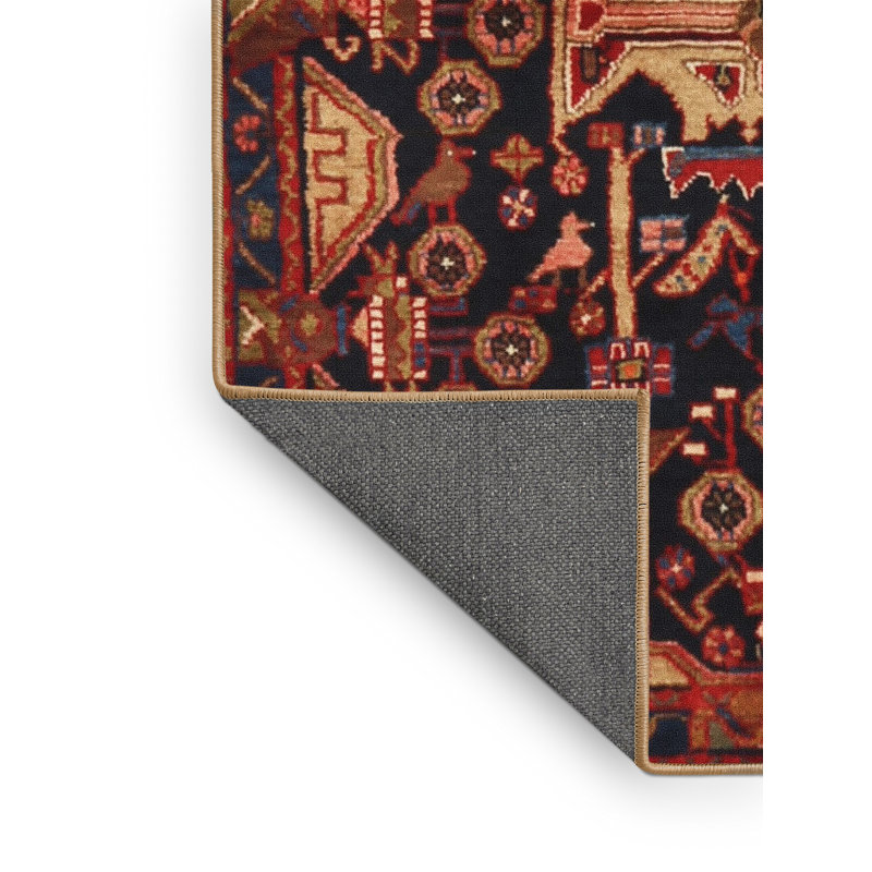 Tapis rouge à motif sud-ouest, Rectangle 5 pi x 8 pi