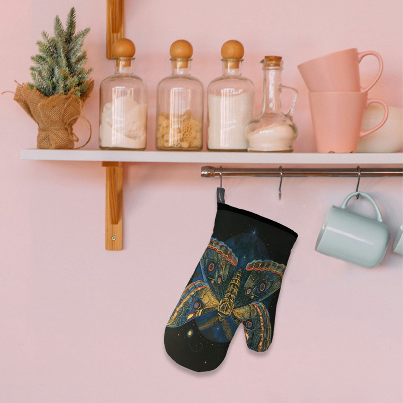 Enchanted Moth Oven Mitt