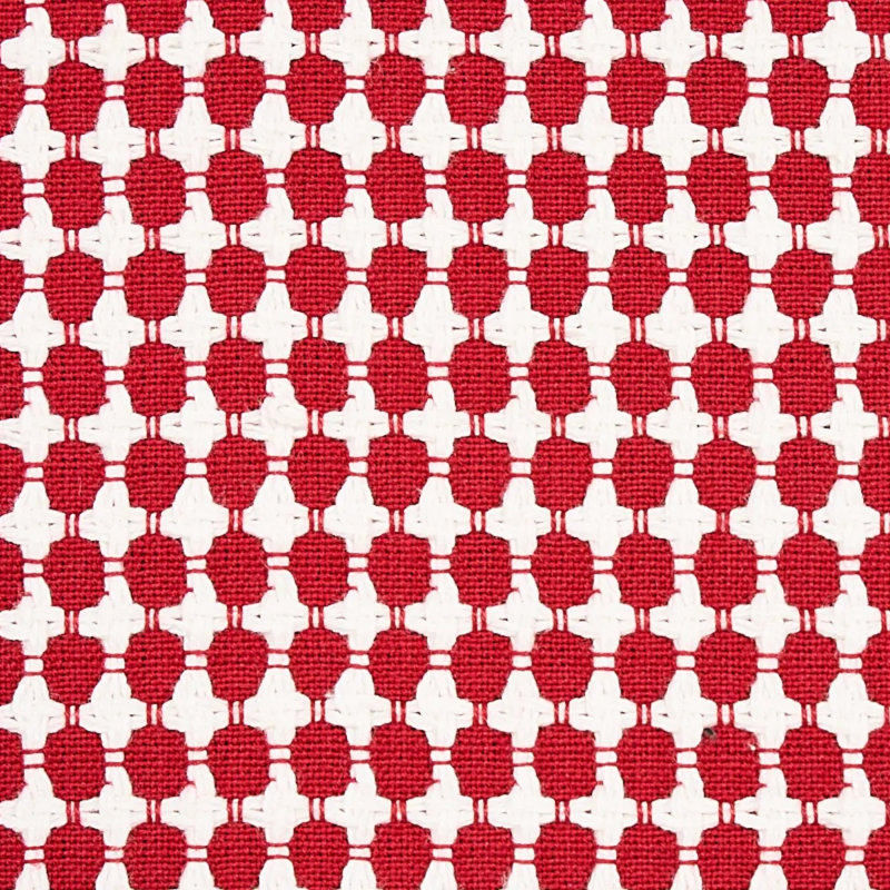 Tissu Zipster, Rouge