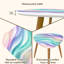 Ensemble de 2 tables basses gigognes Triangle