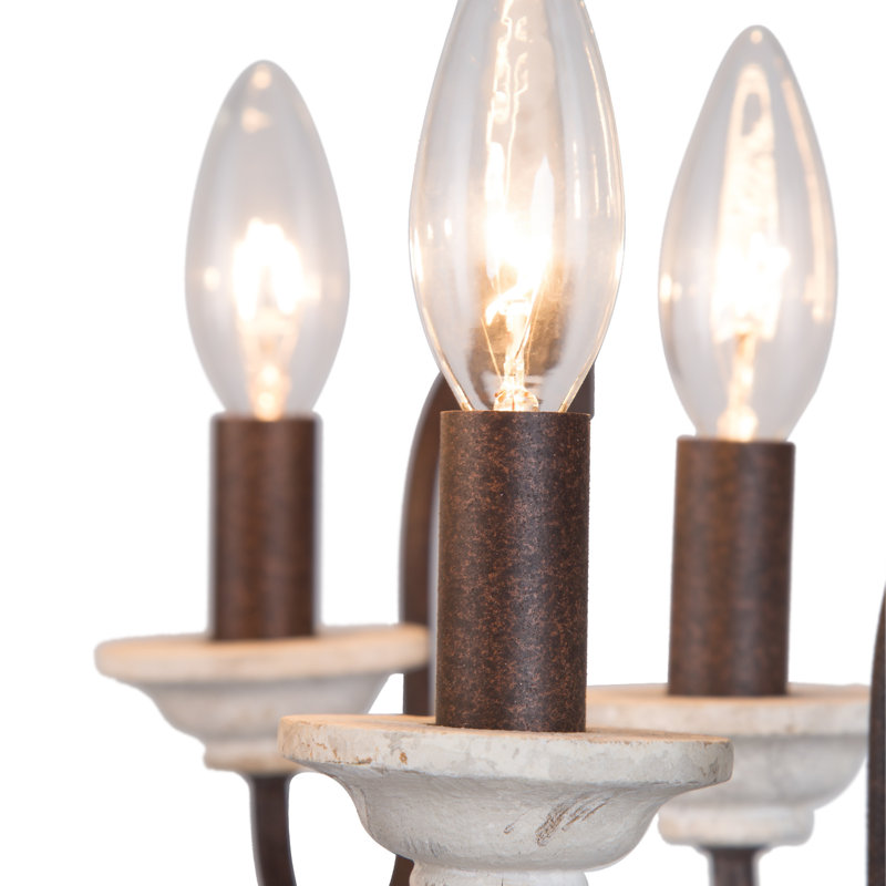 Valmeyer 6 - Light 23.5"W Dimmable Chandelier
