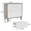 Armoire de rangement à 2 tiroirs-1895698434
