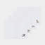 Bird Motif Embroidered Linen Placemats