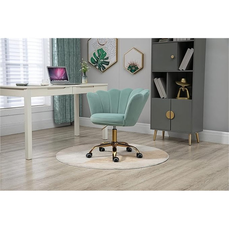Fauteuil de bureau ZOBIDO Comfy Home Office, Sage Green