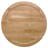 Round Solid Wood Side End Table