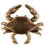 Heurtoir de porte crabe bleu-15024158-41399406