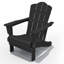 Chaise Adirondack en acier PEHD pliable-1803114199