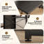 Modular L-Shaped Steel Computer Desk-114743854