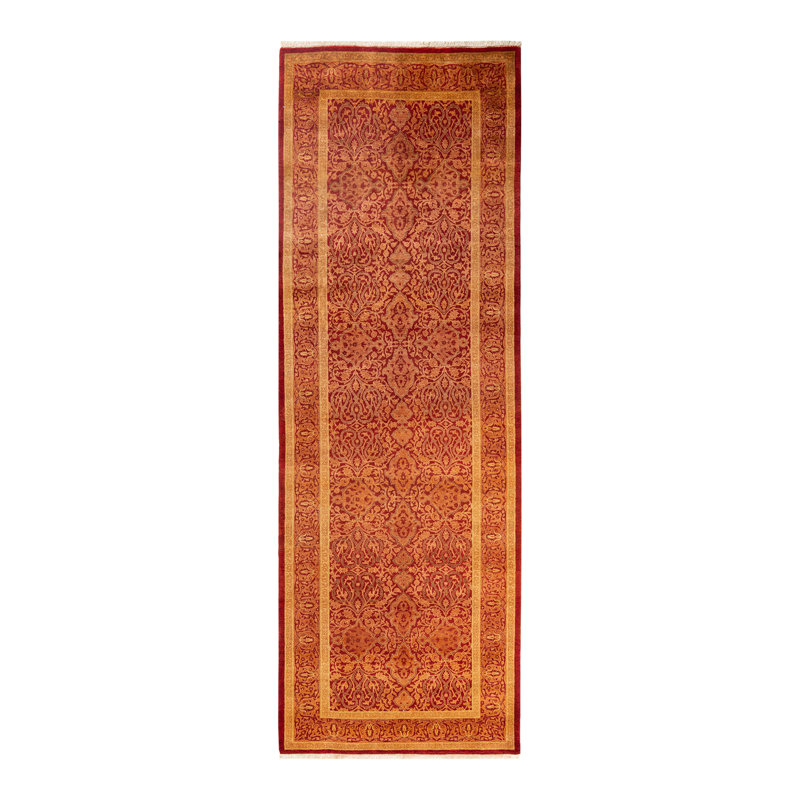 Classic One-of-a-Kind 3' 0" X 9' 1" Hand Knotted Area Rug