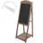 A-Frame Wood Freestanding Chalkboard w/ Shelf