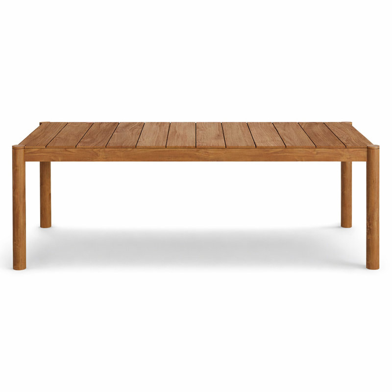 Table d'extérieur rencontre-moi (naturel), Natural