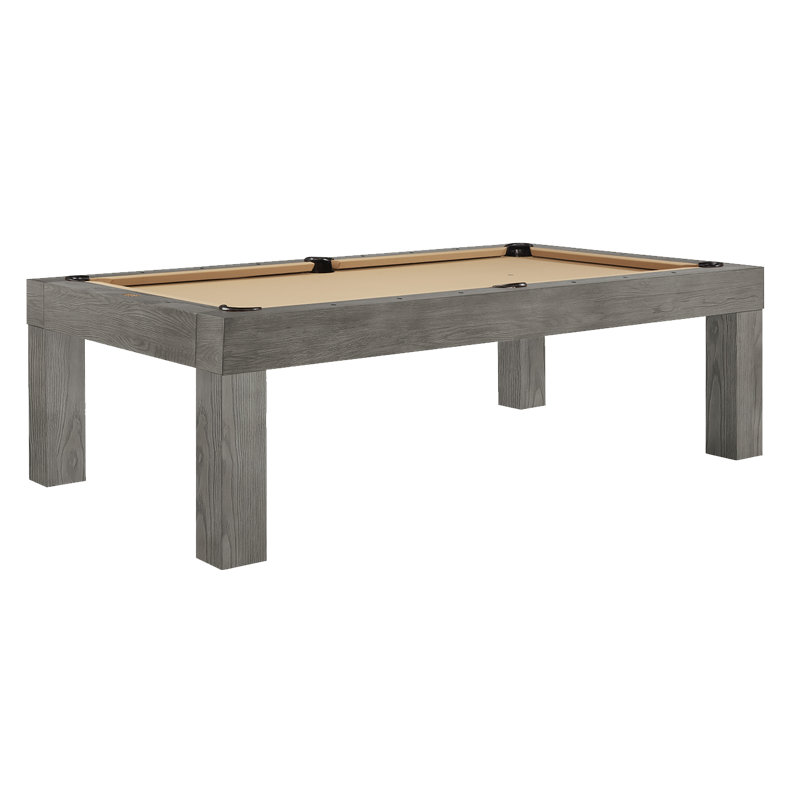 Table de billard Alta (noyer brossé), Gris anthracite