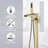 Floor Tub Spout with Diverter