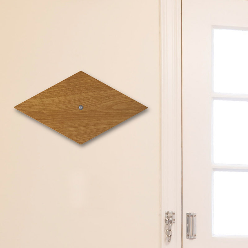 Silva 14-in Integrated LED ETL Certified Wall Sconce Light with Motion Sensor, Light Wood