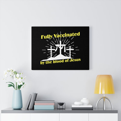 Blood Of Jesus - Wrapped Canvas Print