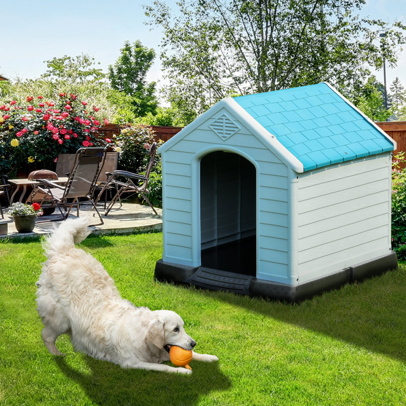 Niche pour chien Shelia, H 38,8 po x l 38 po x P 41,3 po, Gris