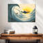Senne, vague et surfeur-108942417