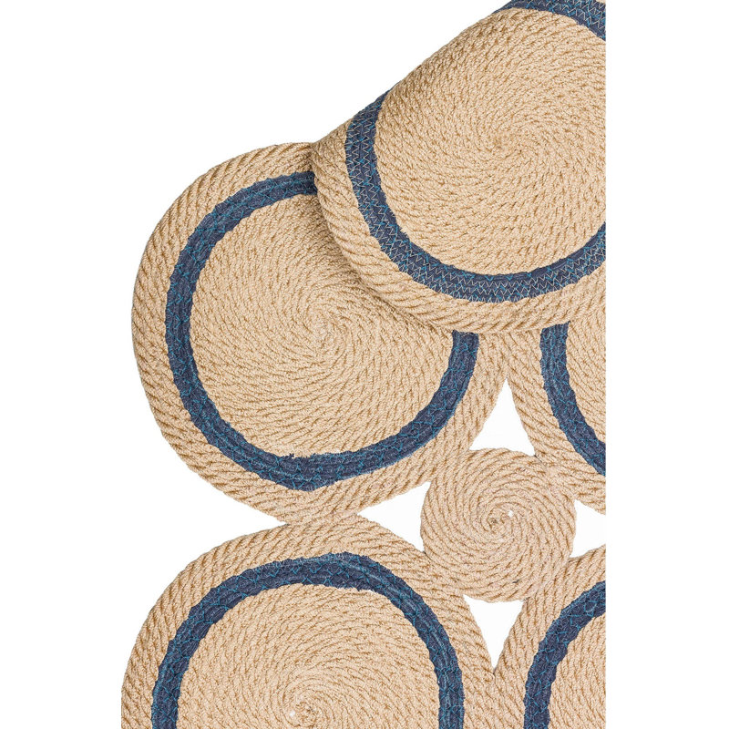Geometric Hand Knotted Indoor / Outdoor Area Rug, Runner 90 x 300cm