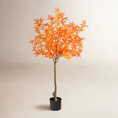 Faux Maple Tree in Pot Liner