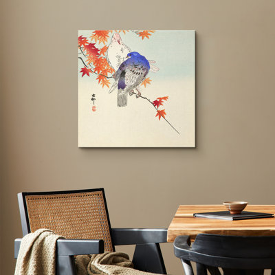 Œuvre d'érable, images d'automne, reproduction d'art sur toile encadrée