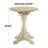 Chambery Solid Wood Top End Table