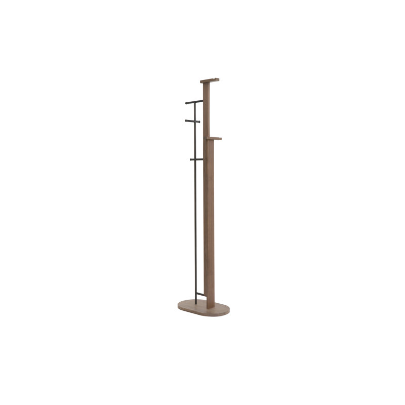 Inter Coat Hanger, Black Oak