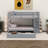 Henig Kids Full Over Full Bunk Bed with Trundle with Drawers-1347760076
