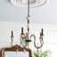 Lustre 5 lumières façon bougie Bridlington
