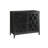 Ceara Black Finish Console Cabinet