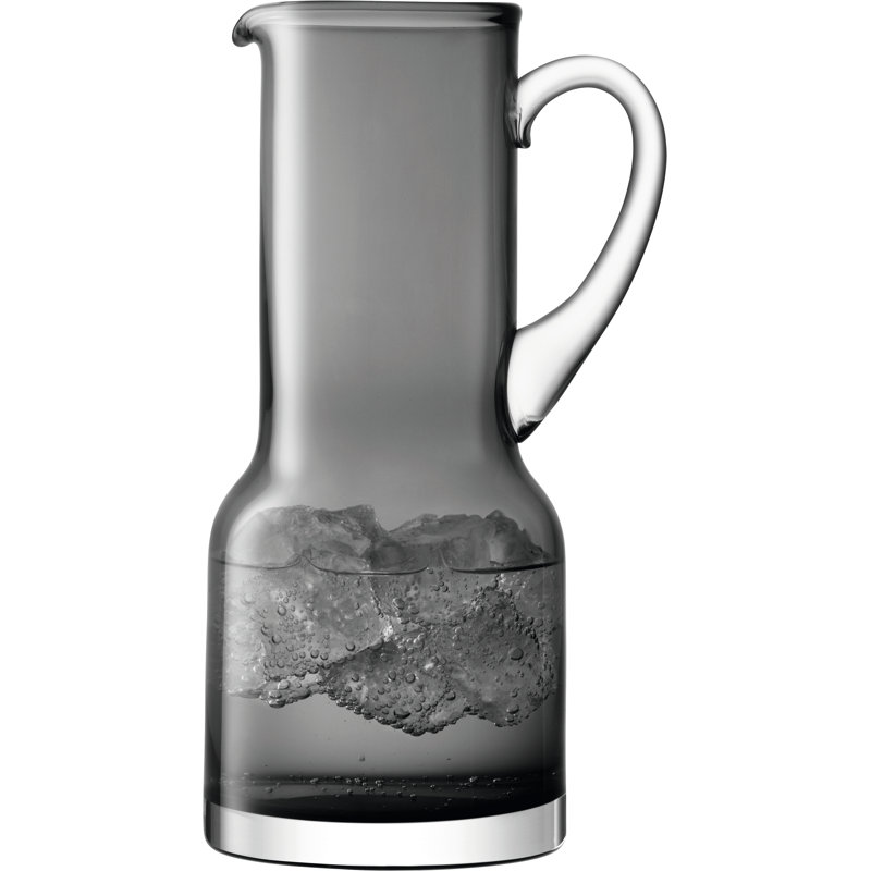 Utility 33.8oz. Glass Pitcher, Slate