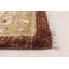 Tapis brun foncé Peshawar Oushak 9 pi 0 po x 12 pi 0 po