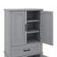 Armoire de rangement pour salle de bain avec tiroir polyvalent avec glissières et tablette réglable-75753496
