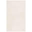 Tapis texturé ivoire en laine / coton touffeté à la main-1532074686