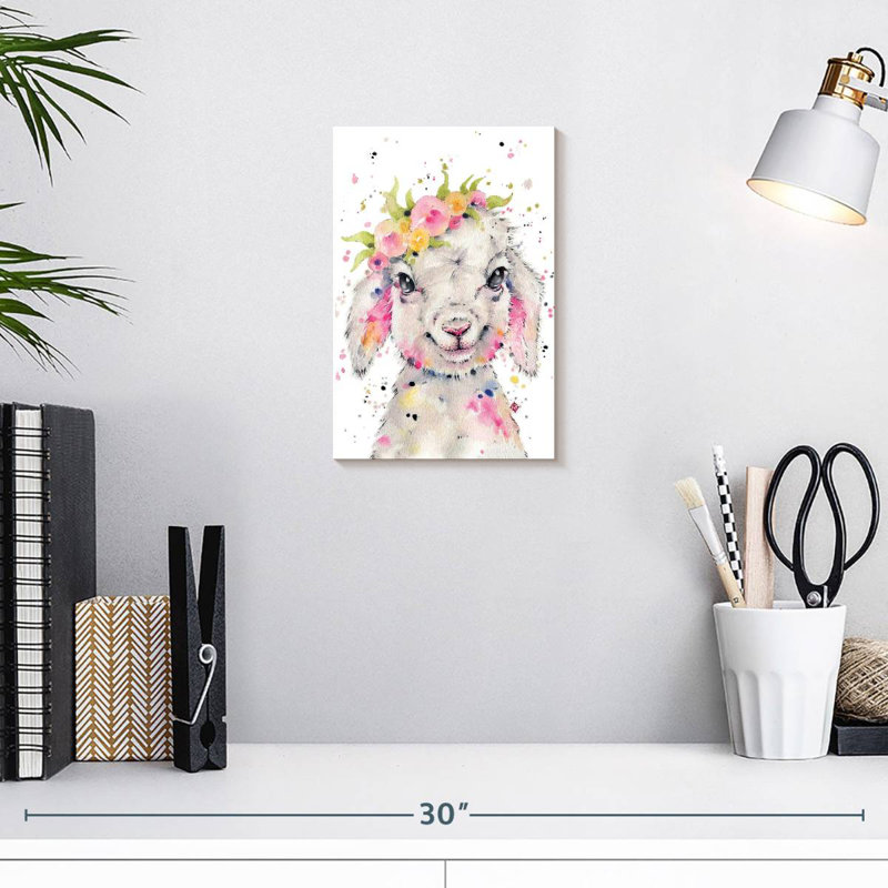 Brampt Little Lamb, 12" H x 8" W