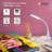Stella Two Premium 11W Dimmable LED Desk Lamp With Color Temperature Options, Adjustable, And Remote Control