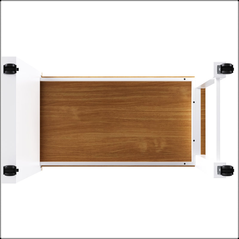 74.8" Kitchen Island with Extendable Dining Table (Seats 2 Extra) – White, White
