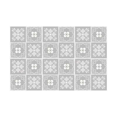 Yusuke 15cm W x 15cm L PVC Peel and Stick Mosaic Tile