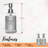 Ashiley Galvanized Farmhouse Bathroom Accessory Set-652053223