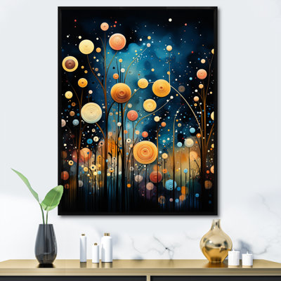 " Blue Black Abstract Odyssey "