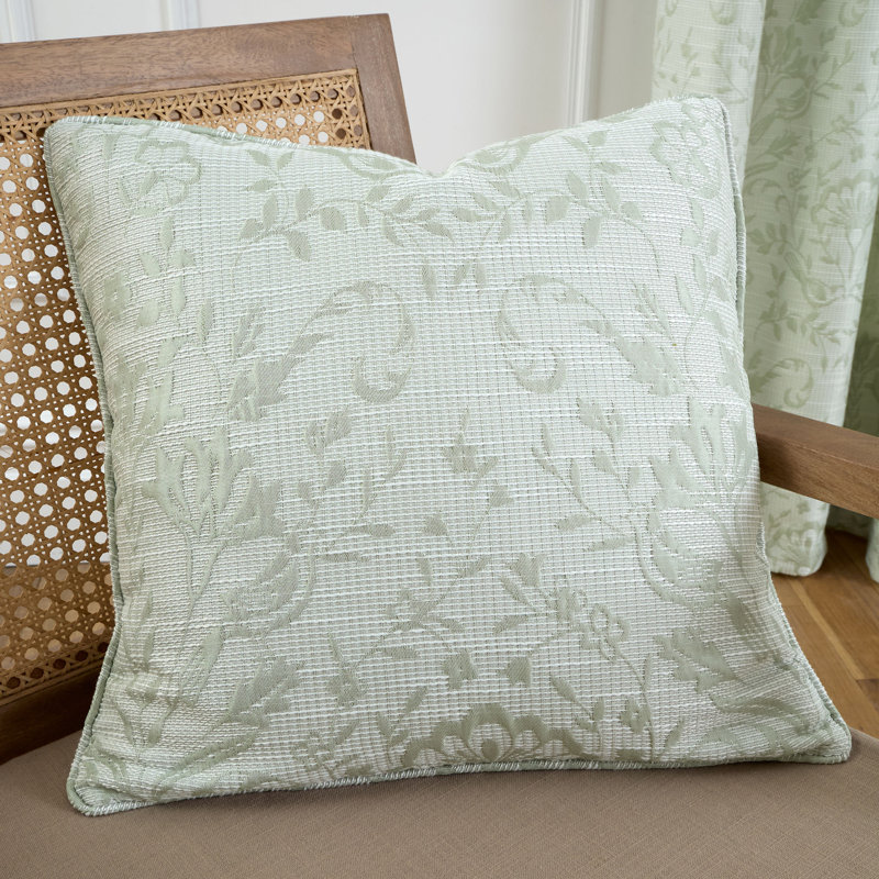 Raelyn Animal Print Square Cushion Cover, Sage Green
