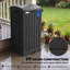 Plastic Manual Lift Outdoor Trash & Recycling Bin - 110L
